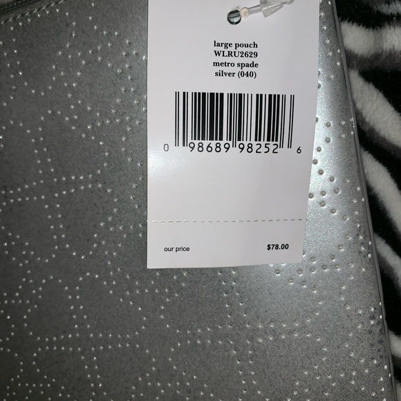 Brand new KATE SPADE large zippered clutch bag - Picture 2 of 5